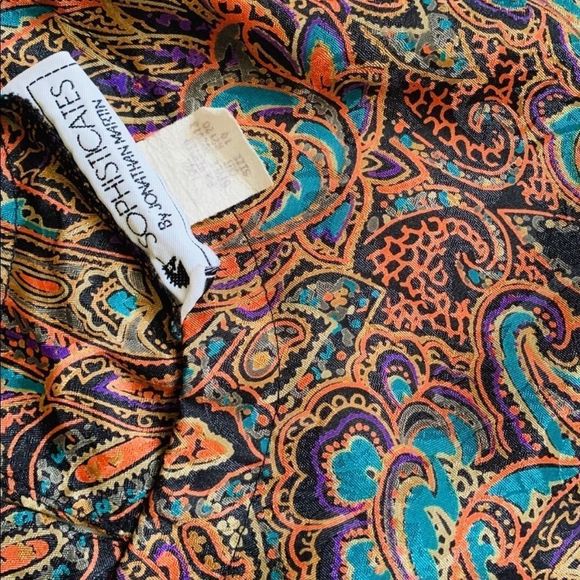 Long Sleeve Pattern Blouse - Picture 2 of 2